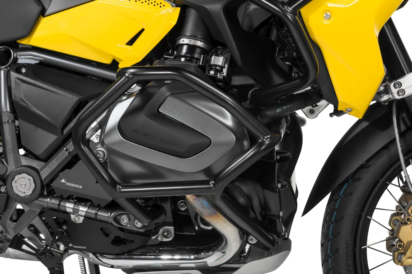 Stainless Steel Crash Bar, Black For BMW R1250GS - Image 2