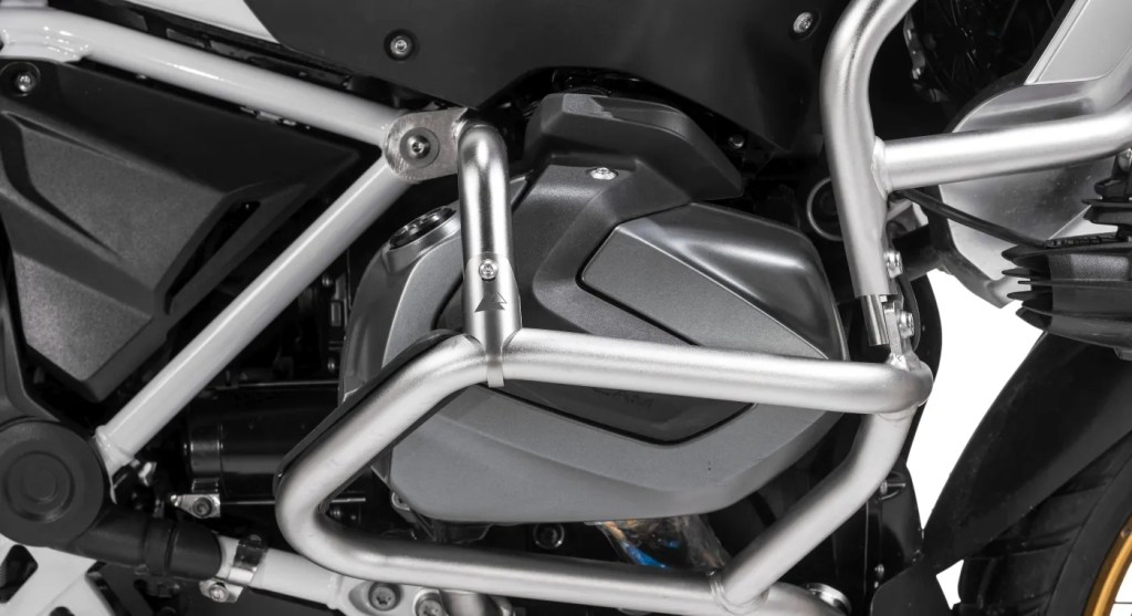 Stainless Steel Reinforcing Strut - OEM Engine Crash Bar - BMW R1250GS/A