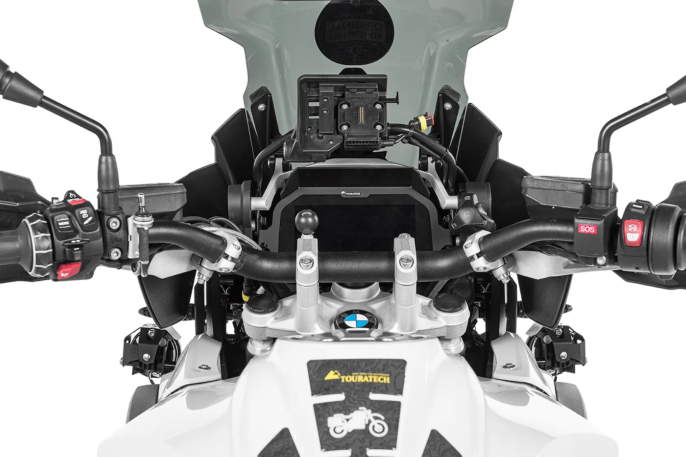 TFT Anti-Theft Protection + Sun Visor - BMW R1250GS/A/ R1200GS/A - Image 2