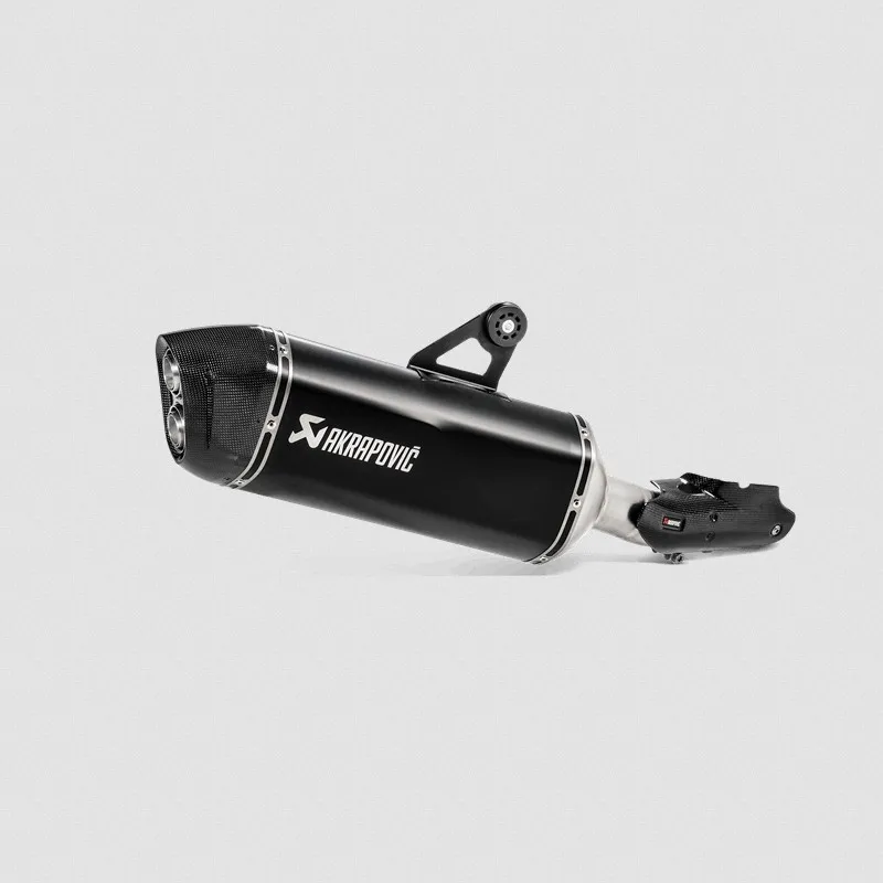 Exhaust Akrapovic Slip-On, Titan, Black For BMW R1250GS / R1250GS Adventure From 2019