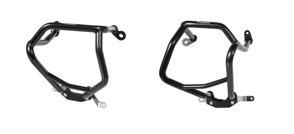 Touratech Stainless Steel Crash Bar, Black - R1200GS (LC) - CUSTOMER RETURN