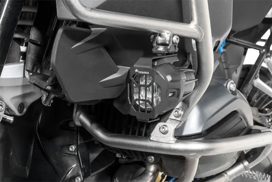 Set Of Headlight Protectors - Black - OEM BMW LED "Nano" Lights
