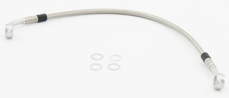 PTFE Steel Braided Front Brake Lines + 30Mm - BMW F650GS/Dakar With ABS