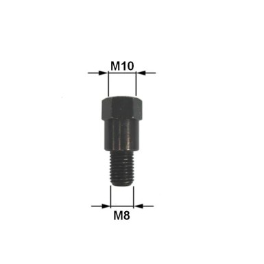 Touratech Adapter For Rear-View Mirror M10x1,25 To M8x1,25