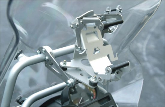 GPS Screen Mount Adapter Bracket - BMW R1200gsato 2013 & Buell XB12X Ulysses