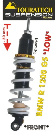 Touratech Front 50Mm Lowering Kit - BMW R1200GS (2004-2012) Level 1