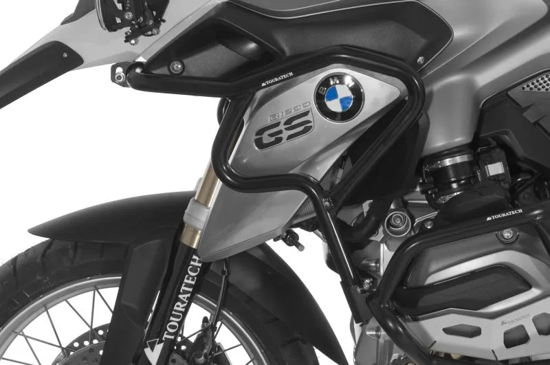 Stainless Steel Crash Bar Extension, Black For BMW R1200GS (2013-2016) - Image 7