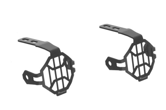 Black Headlight Protectors - Black - OEM LED Fog Lights Up To 2017