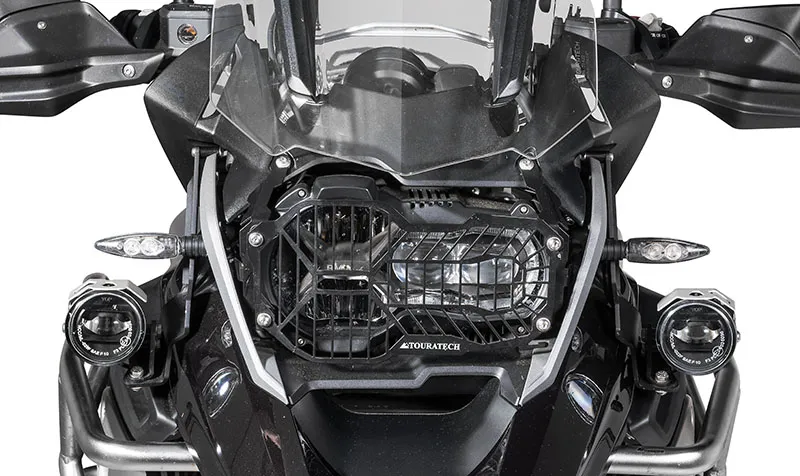 Set Of LED Auxiliary Headlights, Fog/Fog Black Aluminium For BMW R1250GS/ R1200GS From 2013 - Image 3