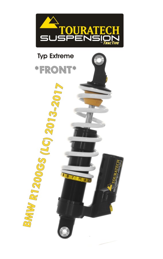 Touratech Suspension “Front” Shock Absorber For BMW R1200GS (LC) 2013-2017 Type Extreme