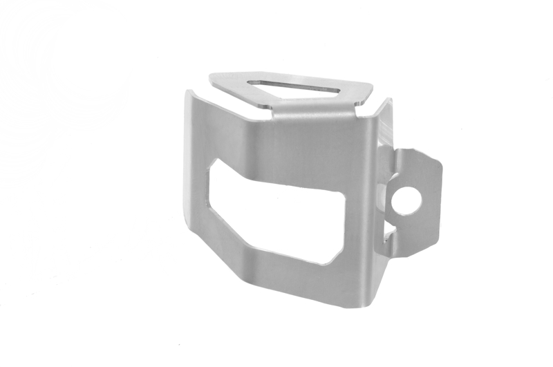 Rear Brake Reservoir Guard - Silver - BMW F850GS/A, F750GS, F800GS, F650GS