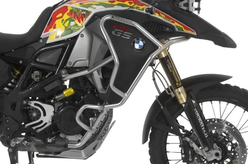 Stainless Steel Crash Bar Extension For BMW F800GS Adventure - Image 2