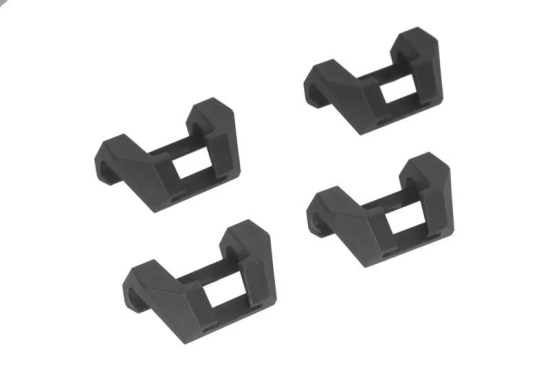 ZEGA Hooks For Pannier Lid, Set Of Four, For 20 Mm Belt