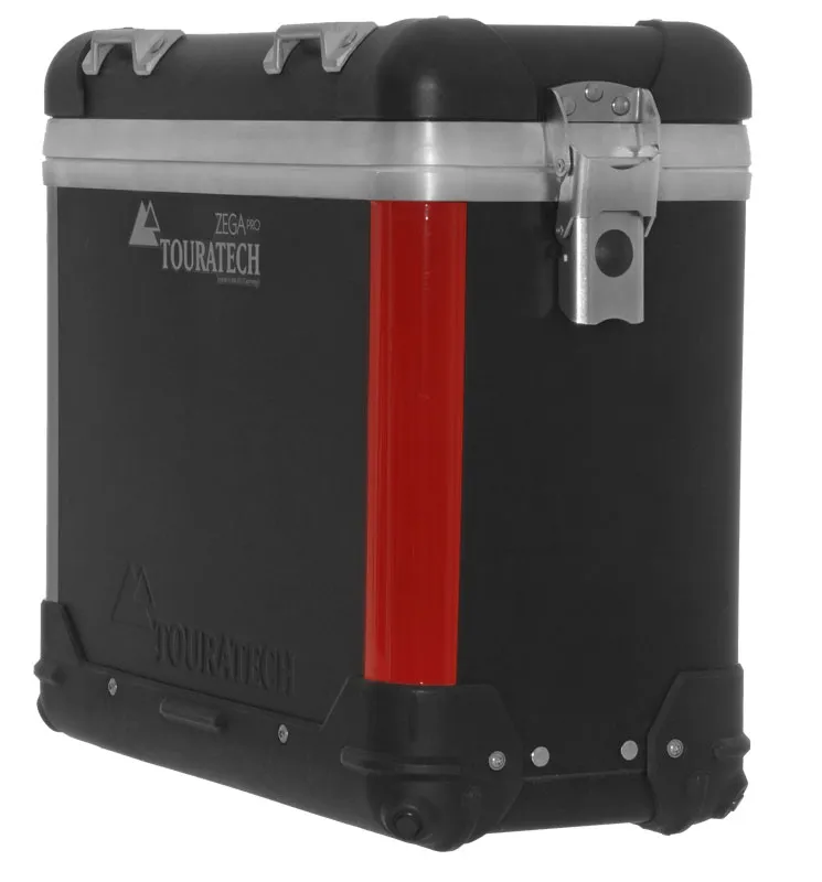 *Red* Reflective Strips For ZEGA Pro / ZEGA Pro2 Pannier Edges (Pack Contains 2 Stickers)