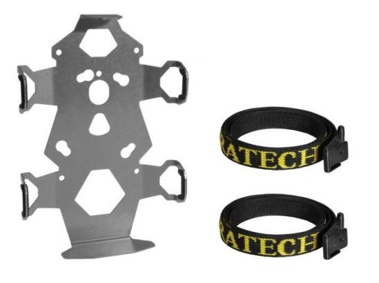 ZEGA Pro/ZEGA Mundo - Adapter Plate With Straps Protection For Spare Canister 2 Litre