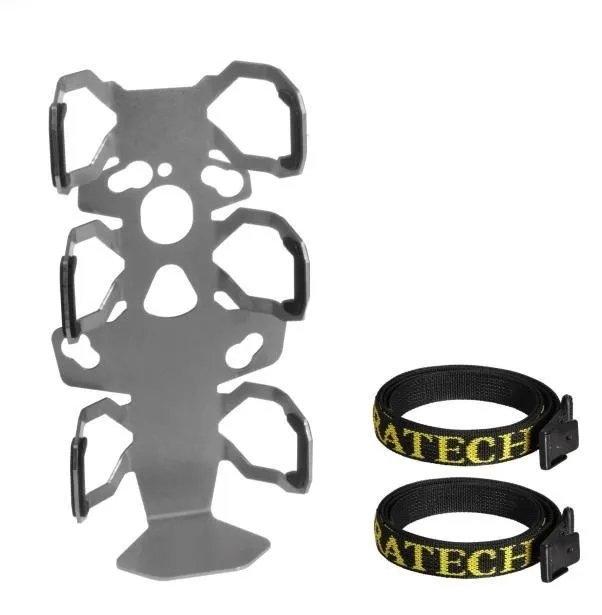 ZEGA Pro & ZEGA Mundo Single Bottle Holder With 1X Touratech 0.6L Aluminum Bottles - Image 2