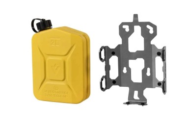 Touratech "Voyager" 2L Fuel Can With Zega Evo Holder