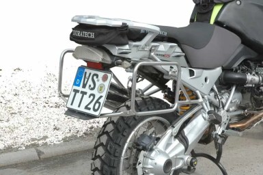 Touratech Stainless Steel Pannier Frames - BMW R1200GS/A To 2012, BMW R1200GSA To 2013 - Silver