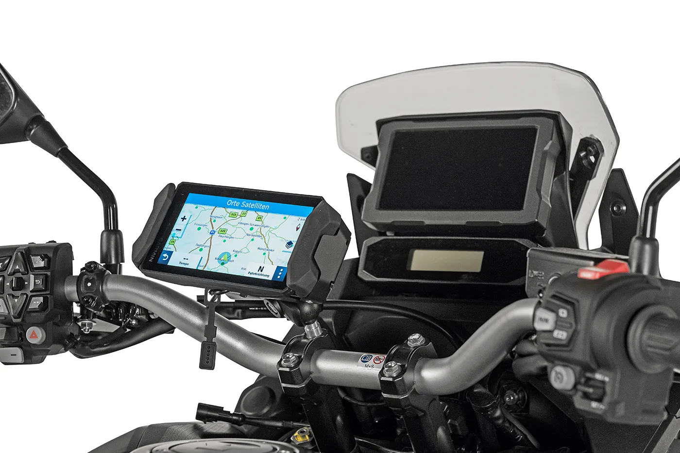 Handlebar Mount For Garmin Zumo XT *Lockable*, Black