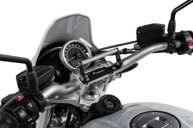 Touratech GPS Handlebar Bracket Adapter, Adjustable, With M8x30 Screws - Honda Triumph