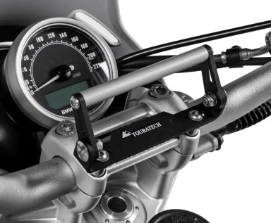 Touratech GPS Handlebar Bracket Adapter, Adjustable, With M8x35 Screws - BMW
