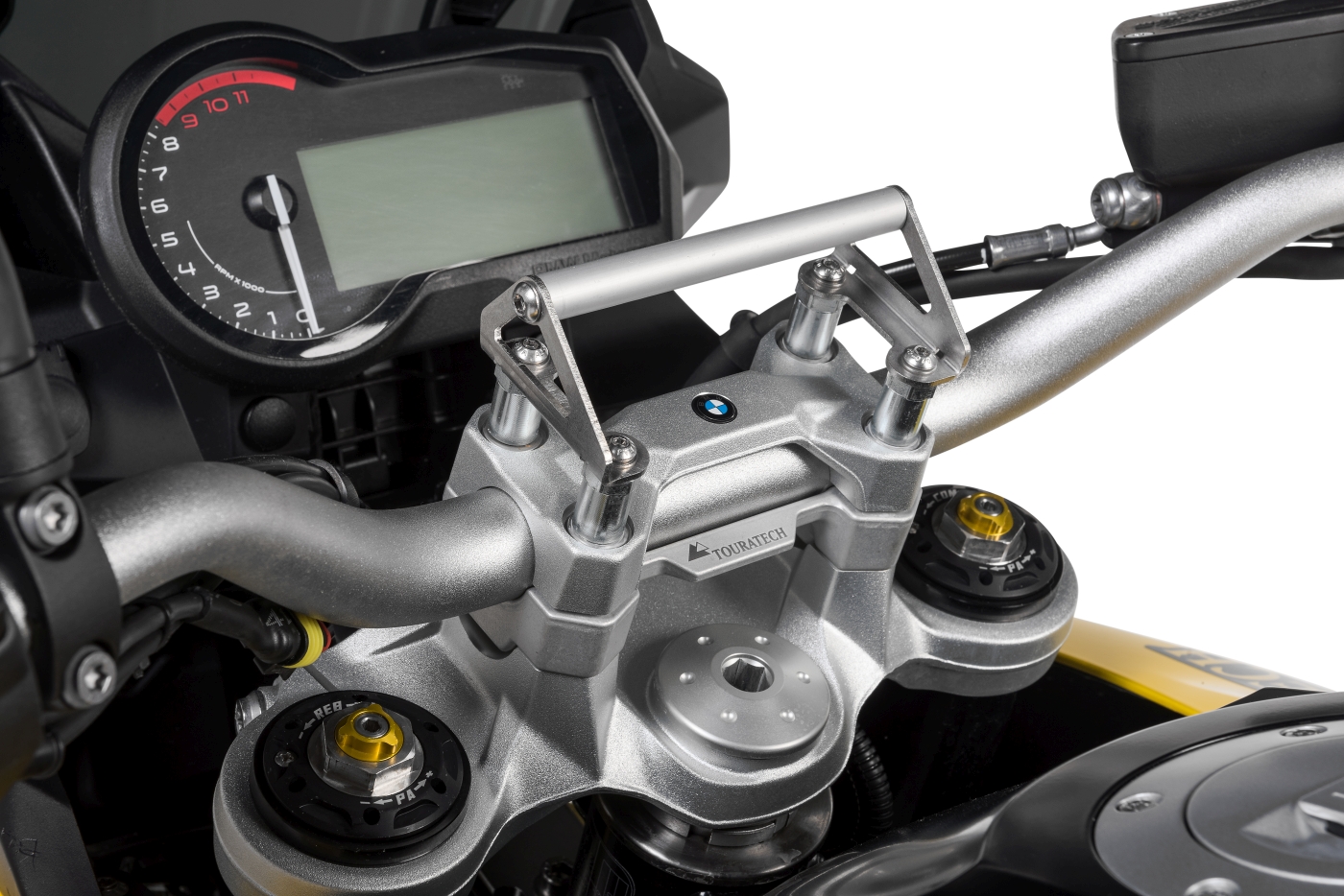GPS Handlebar Bracket - With 20Mm Bar Risers - BMW F850GS/A