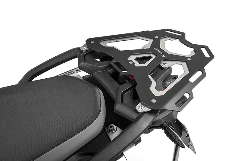 Aluminium Luggage Rack, Black For BMW F850GS / F750GS