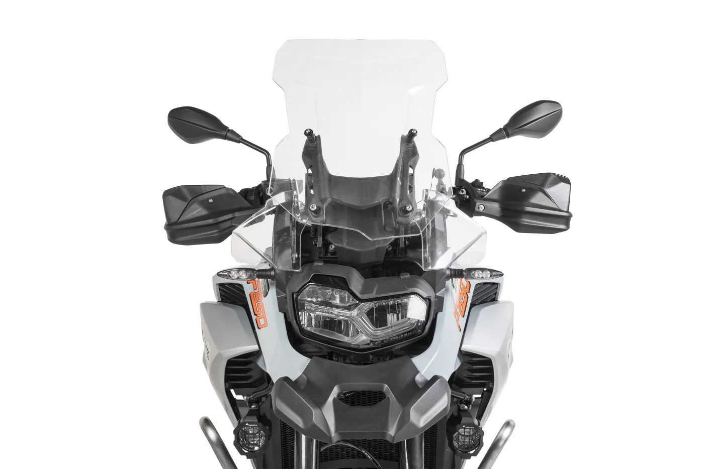 Windscreen, L, Transparent, For BMW F850GS / F850GS Adventure