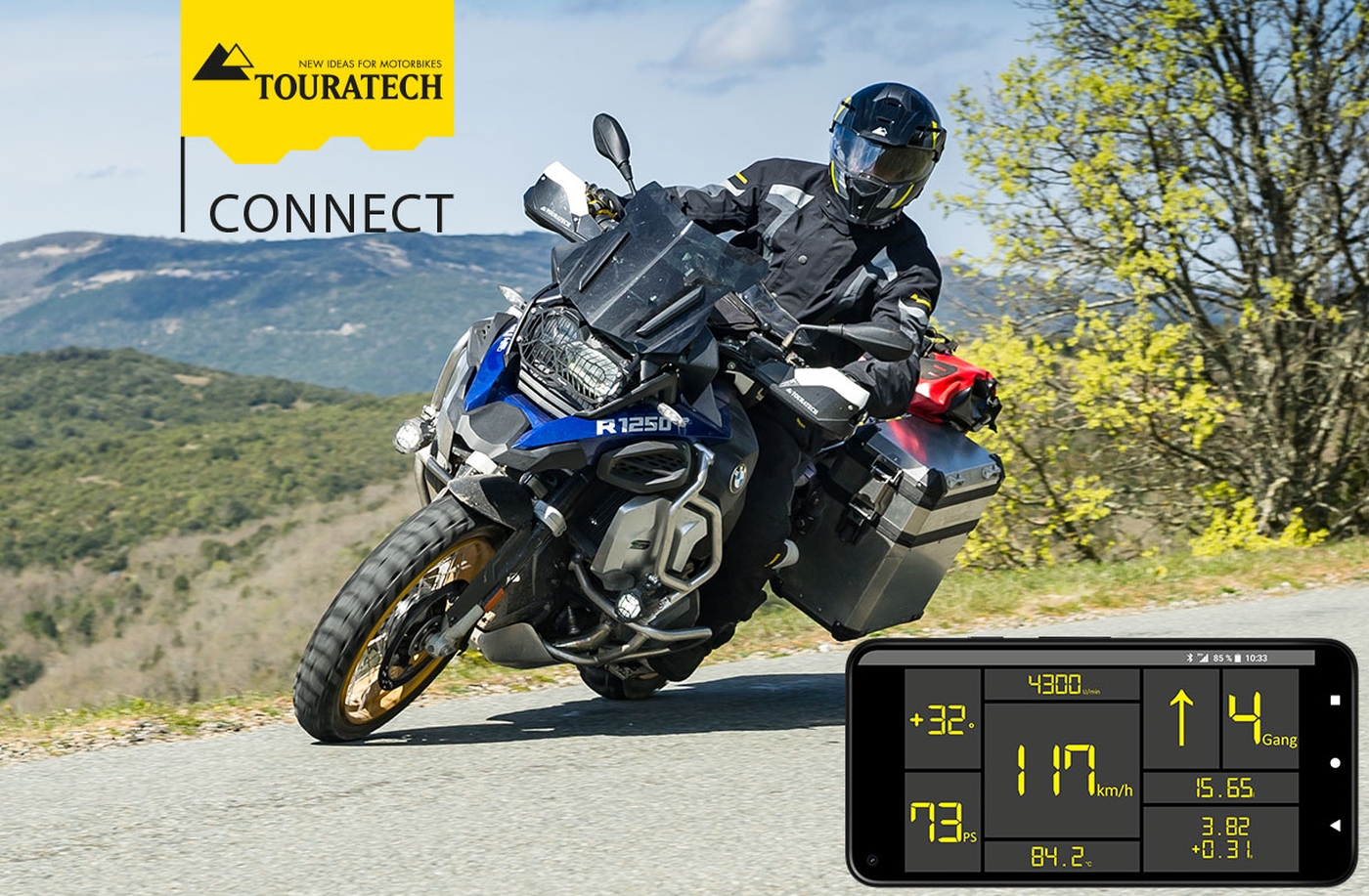 TOURATECH Plug & Play Connect APP Hardware - BMW - Read More For Fitment