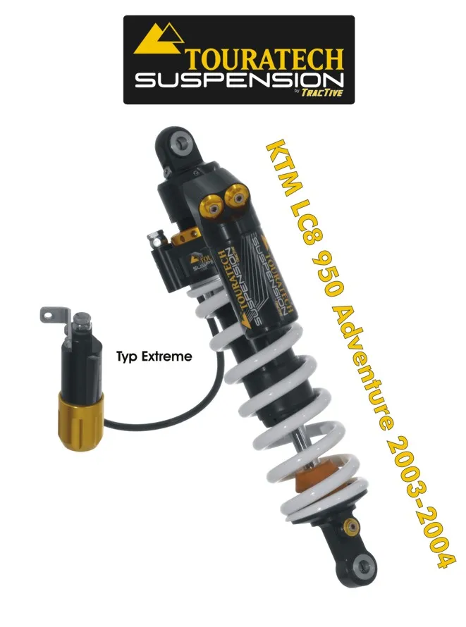 Touratech Suspension Shock Absorber For KTM LC8 950 Adventure (2003-2004) Type Extreme