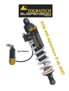 Touratech Suspension Shock Absorber For KTM 990 Adventure R From 2009 Type Extreme
