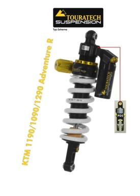 Touratech Shock Absorber - KTM 1190 Advr, 1090 Advrm 1290 Super Advr - Extreme