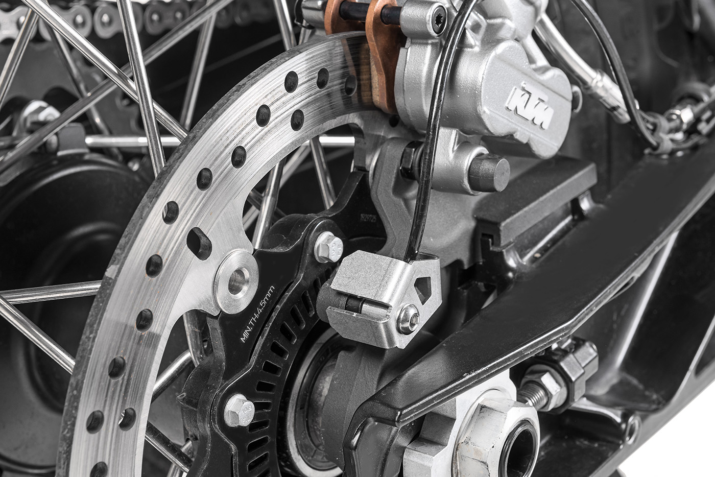 Read ABS Sensor Guard -  KTM 890 Adv/Adv, 790 Adv, 1290 Super Adv, 390 Adv