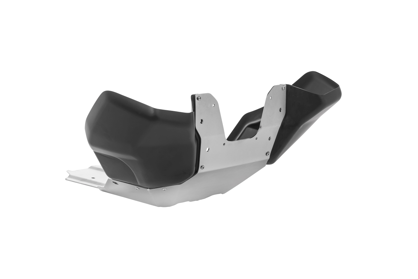 RALLYE Evo Bashplate - Silver & Black - KTM 890 Adv/R, 790 Adv/Rr