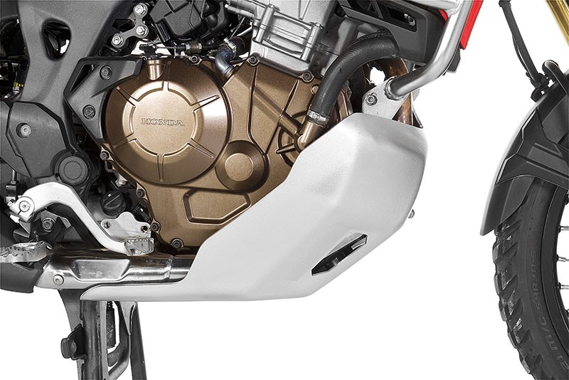 RALLYE EXTREME Bashplate & Lower Crash Bars - Silver - Honda Africa Twin CRF1000L