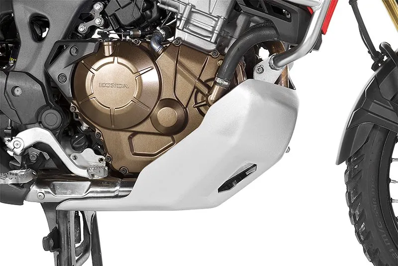 RALLYE EXTREME Bashplate & Lower Crash Bars - Silver - Honda Africa Twin CRF1000L