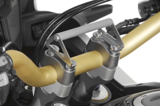 GPS Handlebar Bracket - With 20Mm Bar Risers - Honda Africa Twin CRF1000L