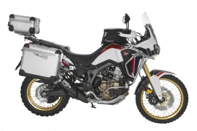 Touratech Stainless Steel Pannier Frames - CRF1000L (2015-17) - Silver