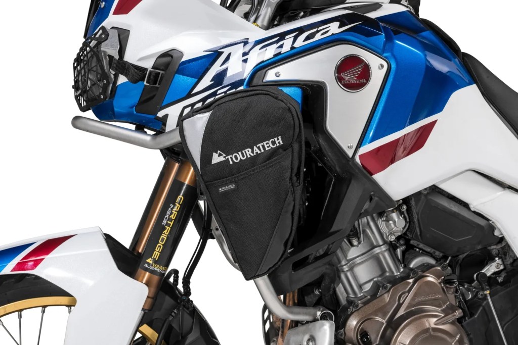 Pair Of Ambato Bags - Touratech Honda Crash Bars - CRF1000L/Adv Sport