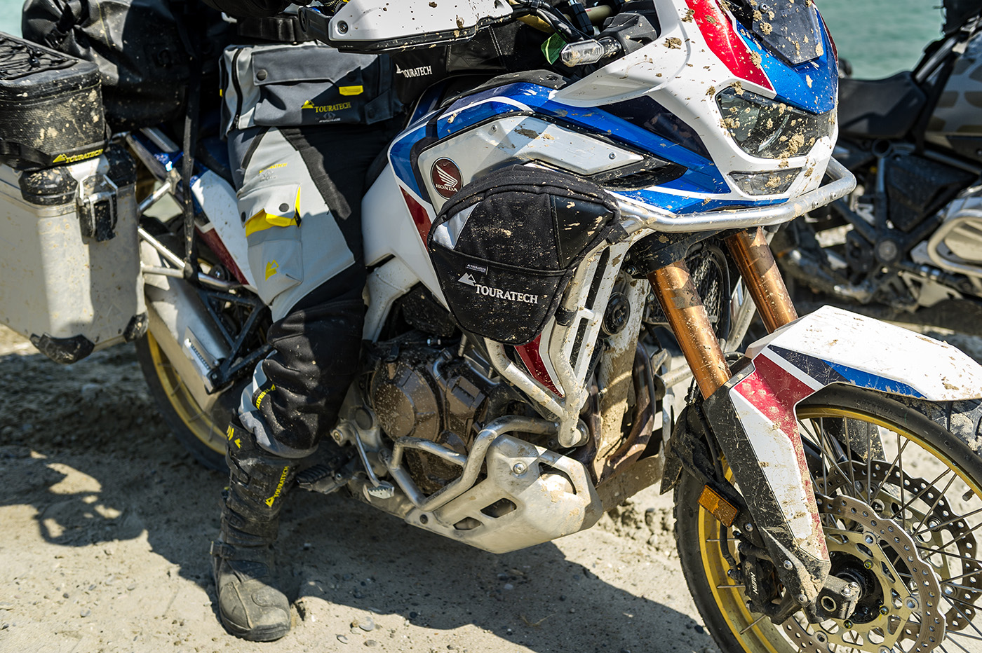 Touratech Honda Crash Bars - Pair Of Ambato Bags -CRF1100L/Adv Sport