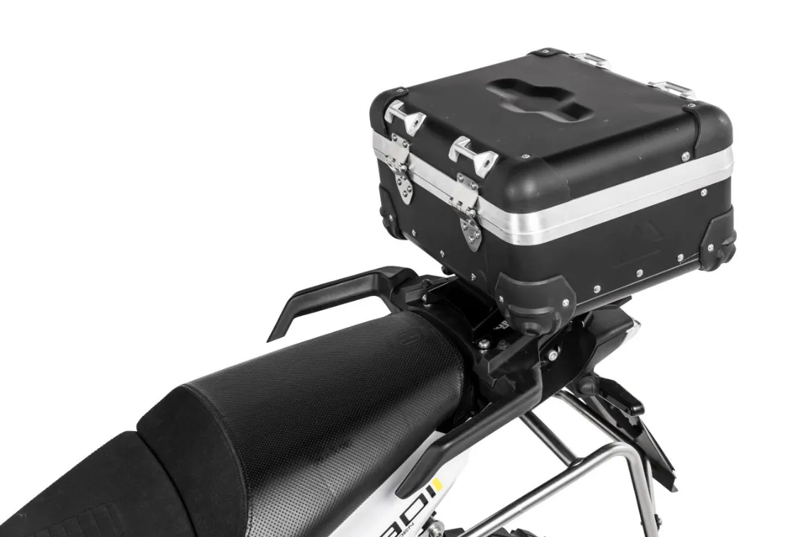 Touratech ZEGA Topcase Rack Black - Husqvarna Norden 901 - Image 2