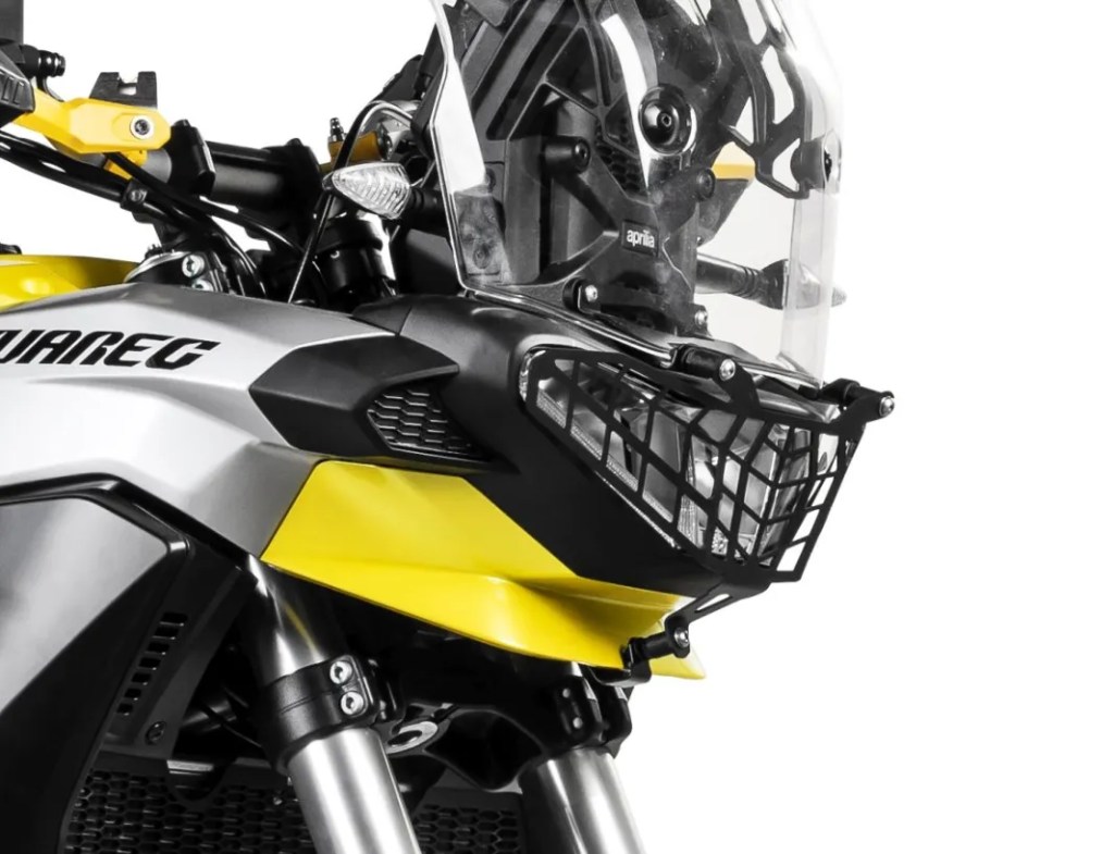 Headlight Guard With Quick Release Fastener - Aprilia Tuareg 660