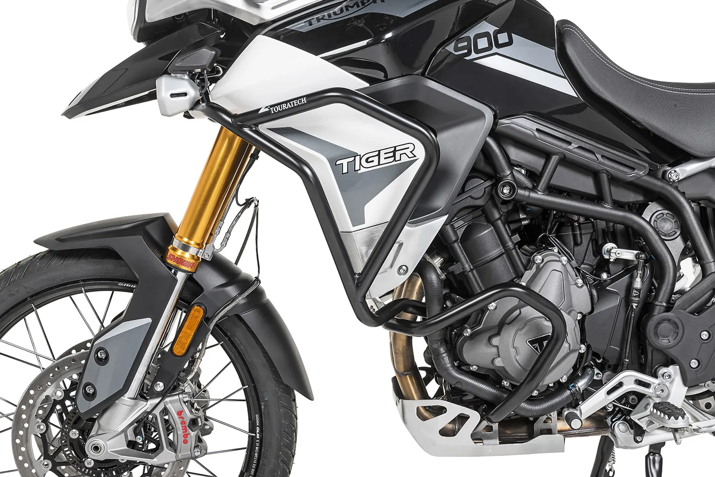 Engine Crash Bar Black For Triumph Tiger 900 - Image 5
