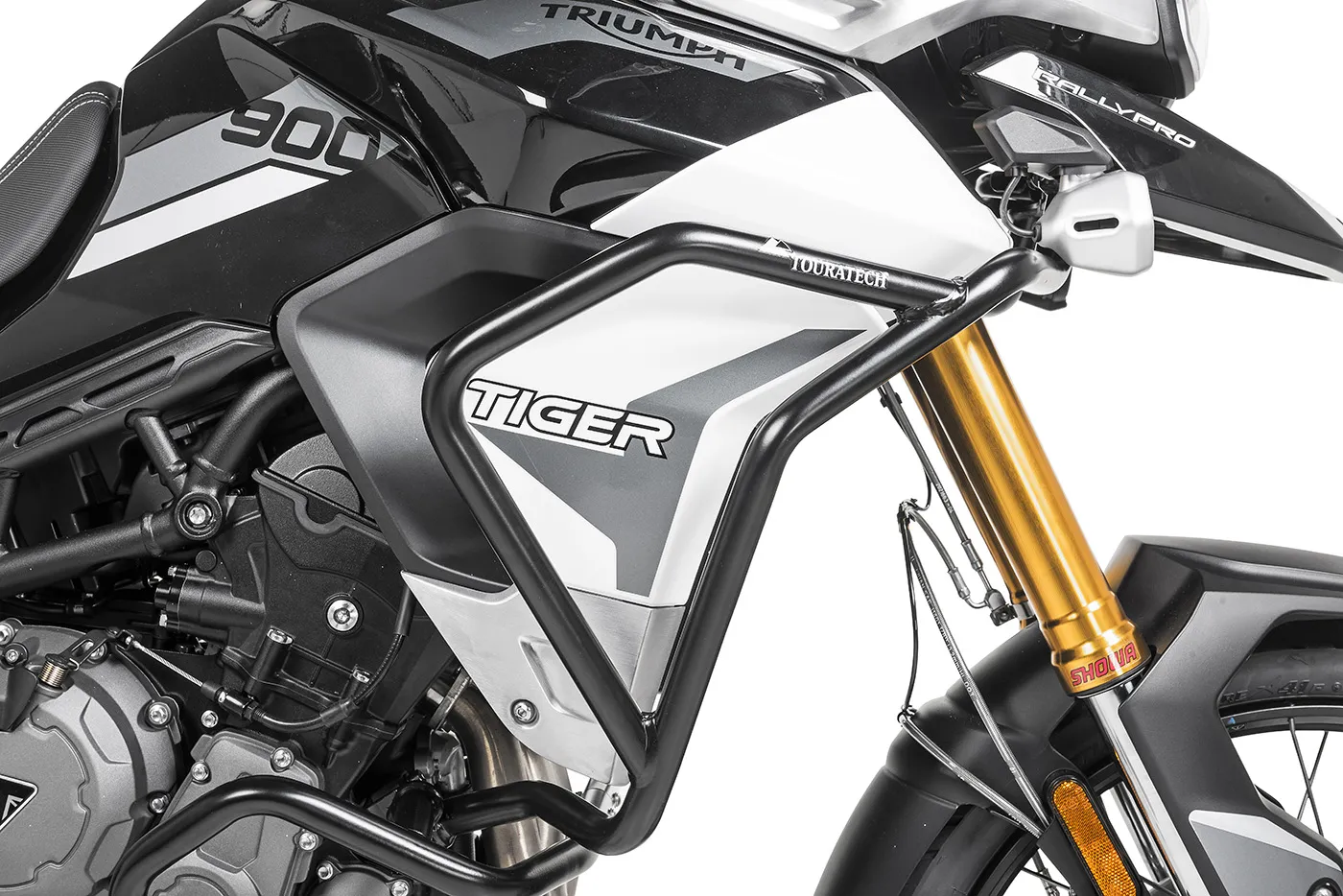 Fairing Crash Bar Black For Triumph Tiger 900 - Image 2