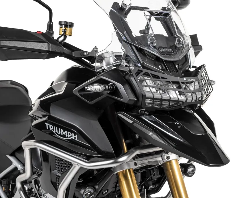 Headlight Guard Makrolon With Quick Release Fastener - Triumph Tiger 1200 (2022-)