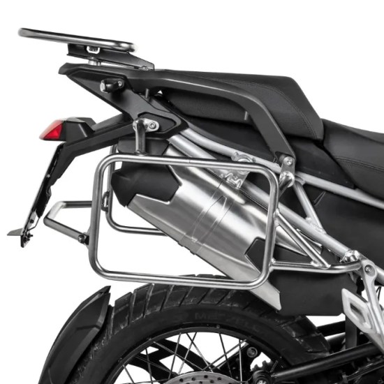 Touratech Stainless Steel Pannier Frames - Triumph Tiger 1200 (2022-) - Silver