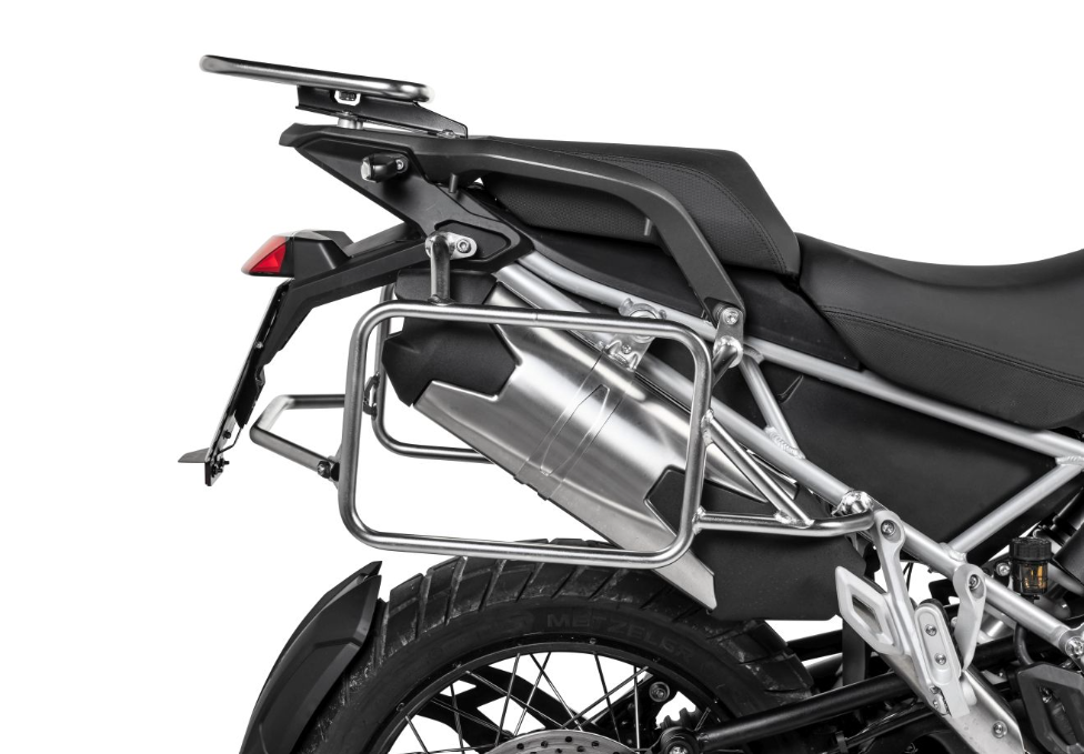 Touratech Stainless Steel Pannier Frames - Triumph Tiger 1200 (2022-) - Silver