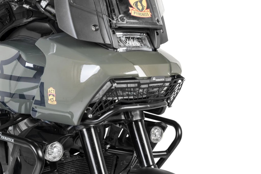 Quick Release Headlamp Guard - HD RA1250 Pan America