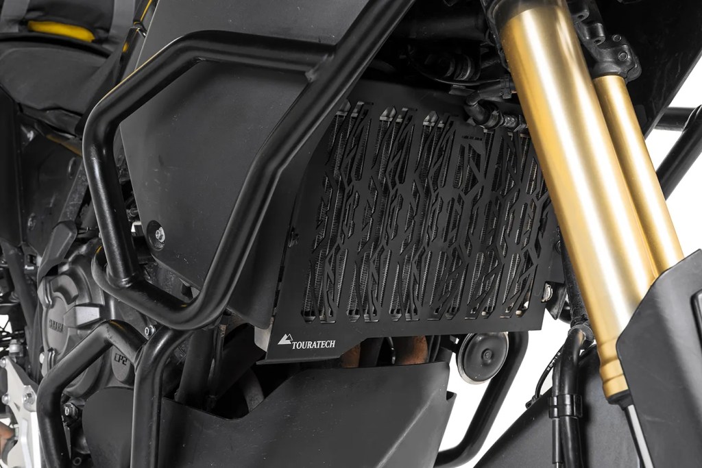 Touratech Radiator Protector Black - Yamaha Tenere 700