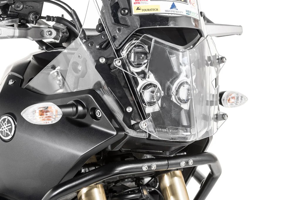 Quick Release Makrolon Headlight Guard - Yamaha Tenere 700